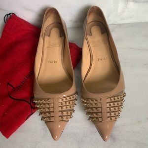 Christian Louboutin Spiked Flats